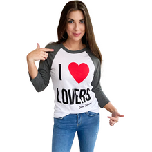 Load image into Gallery viewer, Long Sleeve Tee | I ❤ Lovers